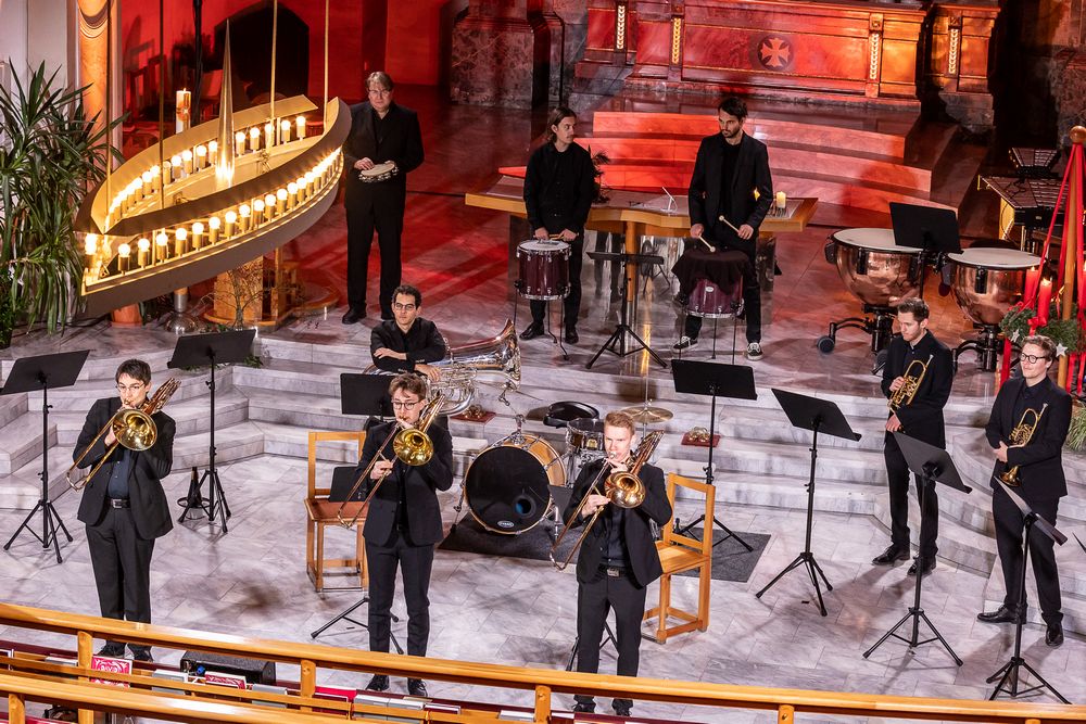 WINDWERK Brass gestaltet Konzert bei den Basilikakonzerten