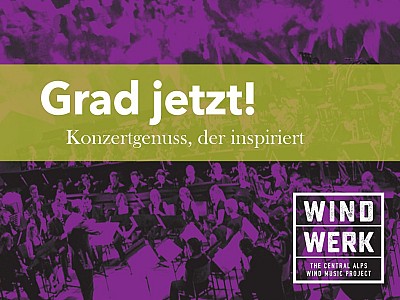 Grad jetzt!  Konzertgenuss, der inspiriert  