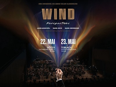 WIND PERSPECTIVES: Drei Dirigenten, ein Abend voller Klangwelten
